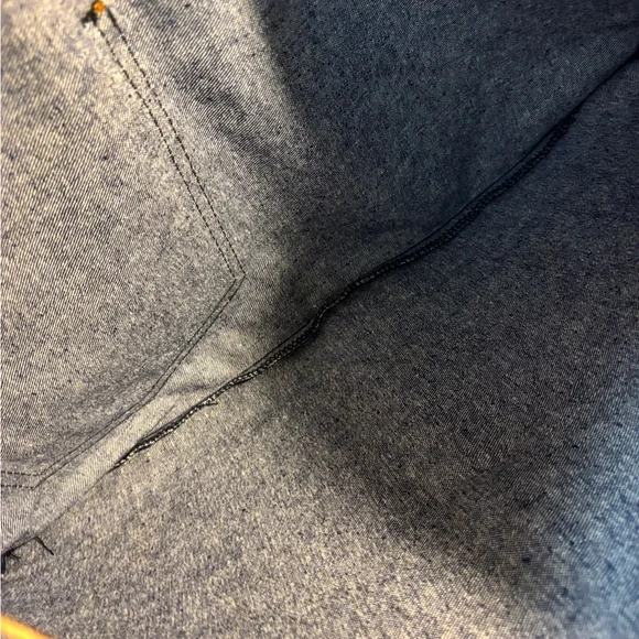 Vintage Levis Bag Pouch With Orange Label Tag - Picture 6 of 8